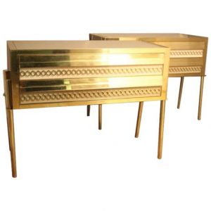 commodes en verre