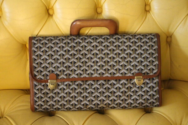 Sac de voyage Goyard pliant vintage