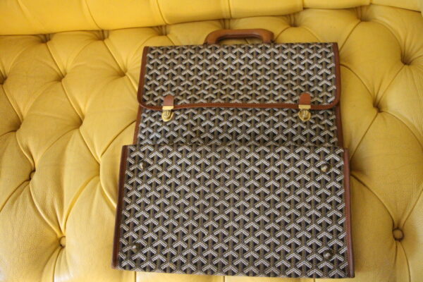 Sac de voyage Goyard pliant vintage