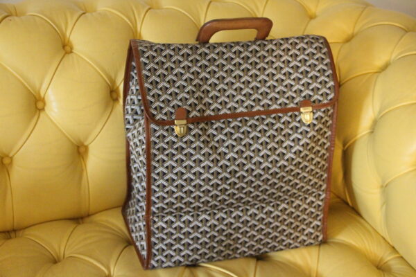 Sac de voyage Goyard pliant vintage