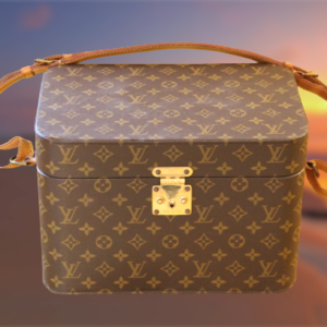 Vanity case Louis Vuitton, boite à bijoux Louis Vuitton à bandoulière