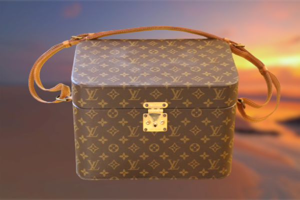 Vanity case Louis Vuitton, boite à bijoux Louis Vuitton à bandoulière