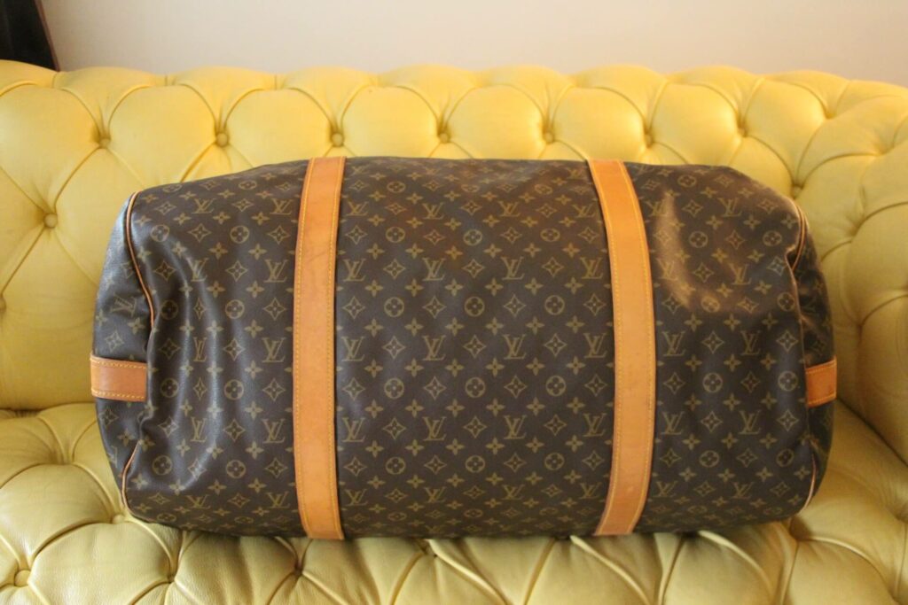 Très grand sac de voyage Louis Vuitton Monogram Polochon, Sac Louis Vuitton Polochon