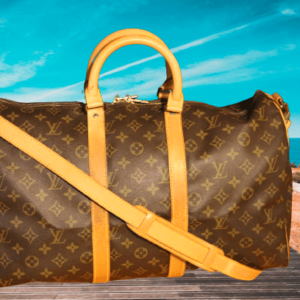 Sac de voyage Louis Vuitton Keepall bandoulière