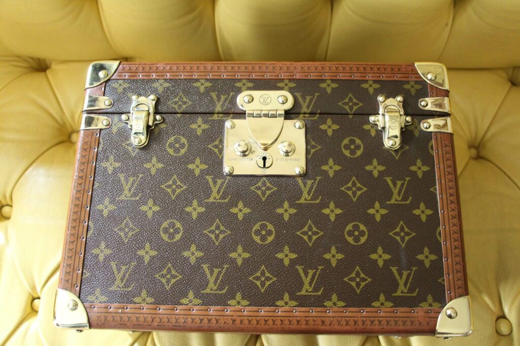 Vanity case Louis Vuitton,coffret a bijoux Louis Vuitton,coffret Louis Vuitton