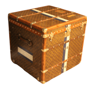 Malle Louis Vuitton ancienne monogrammée 65 cm