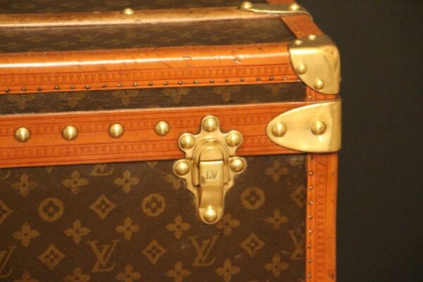 Malle Louis Vuitton des années 1950 en monogramme