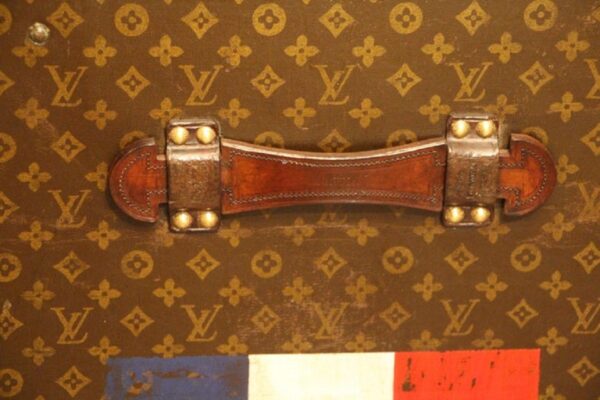 Malle Louis Vuitton des années 1950 en monogramme