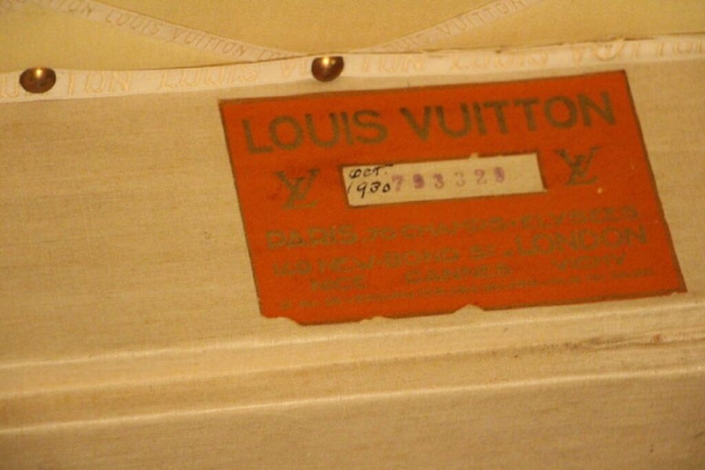 Malle Louis Vuitton en monogramme