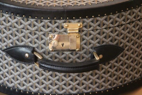 Malle à chapeau Goyard 52 cm