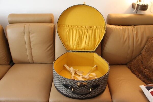 Malle à chapeau Goyard 52 cm