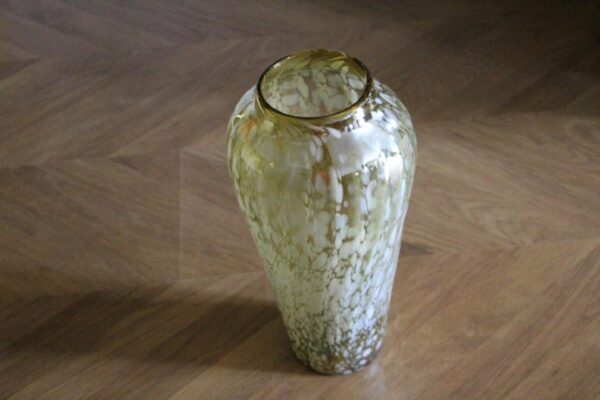 Grand vase vintage en verre de Murano