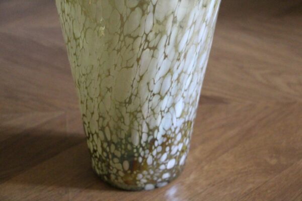 Grand vase vintage en verre de Murano