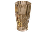 Vase cristal moderne clair Taillé Baccarat
