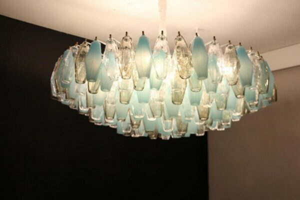 Lustre rond de style Venini