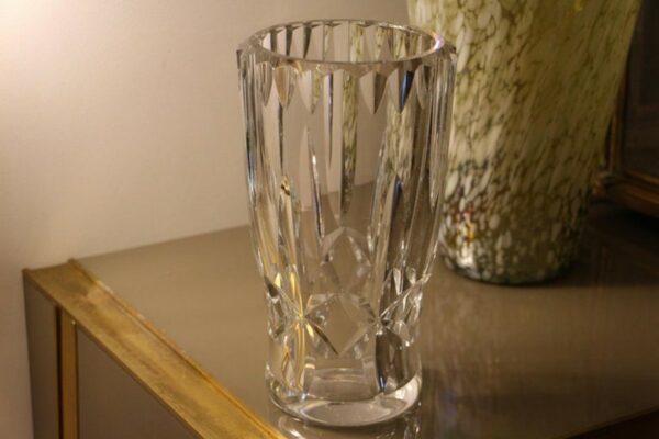 vase cristal moderne