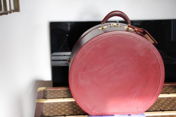 malle à chapeau Hermès ronde