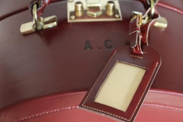 malle à chapeau Hermès ronde