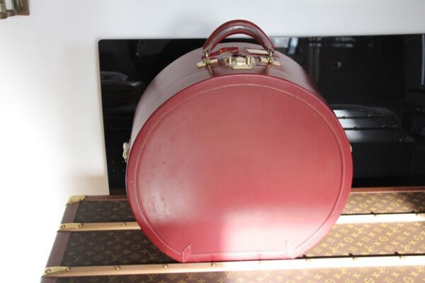 malle à chapeau Hermès ronde