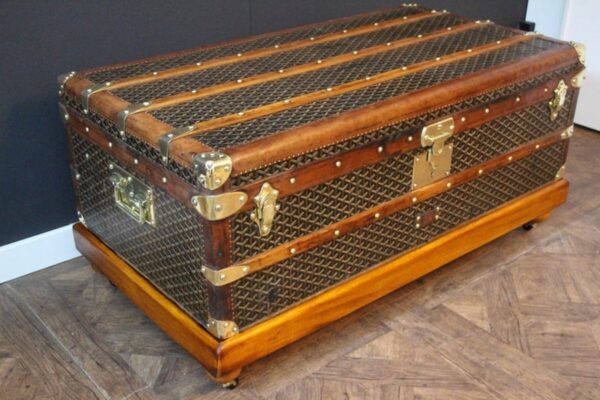 Coffre de cabine Goyard des années 1920