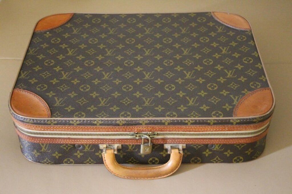 Valise cabine Louis Vuitton semi-rigide - Red Rose Antiques