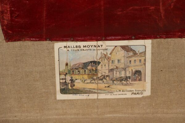 Malle Moynat marron des années 1920