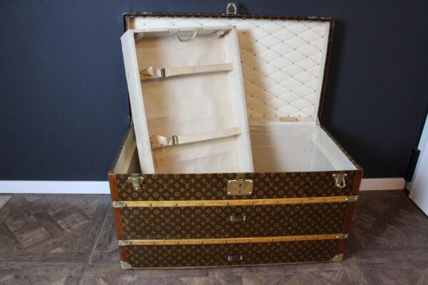 Malle Steamer Louis Vuitton en Monogram 100 cm
