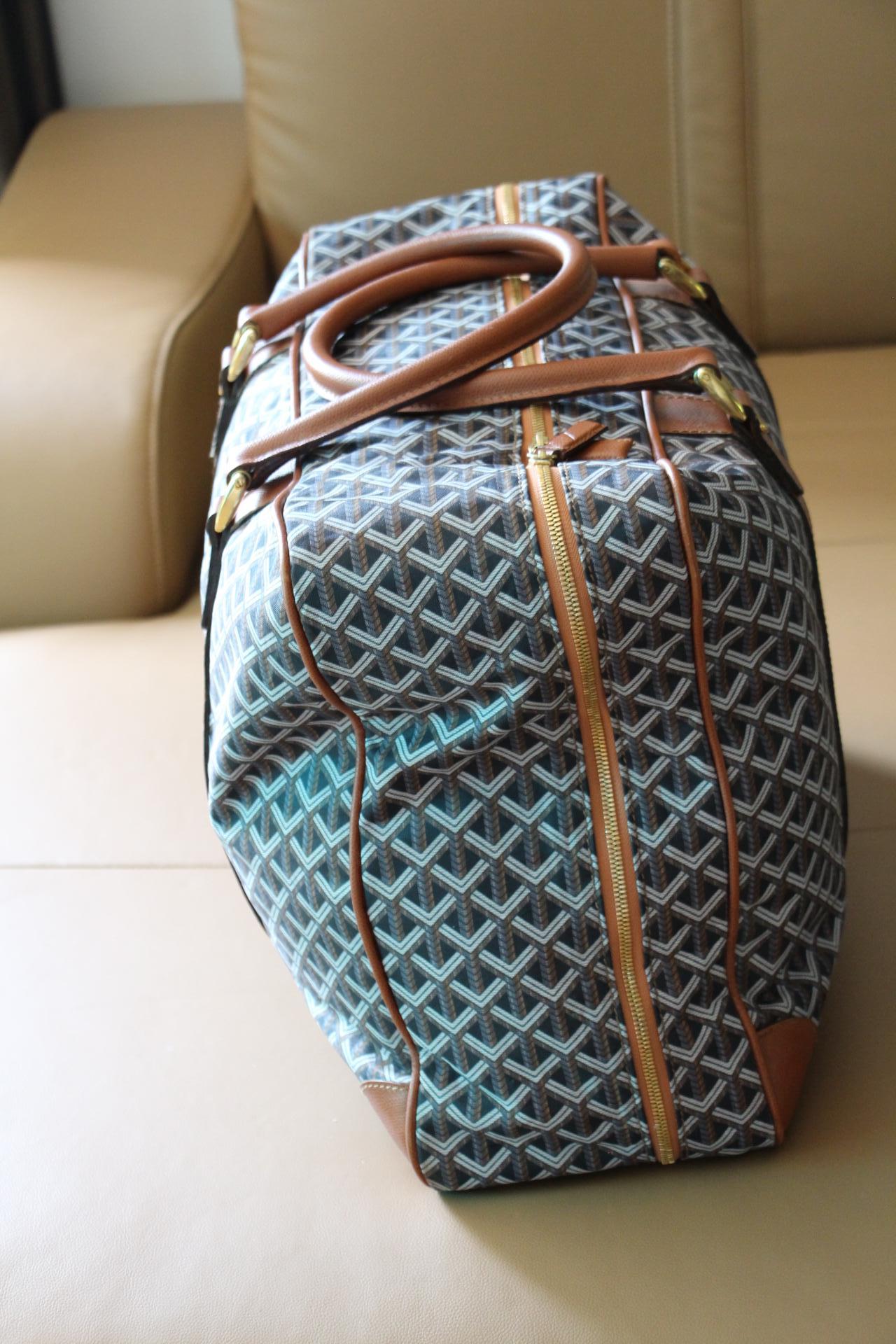 sac de voyage a main goyard boeing 55cm toile