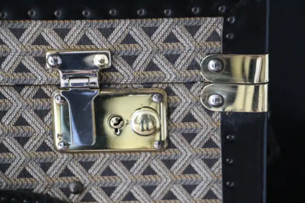 Malle à chapeau Goyard de la fin du 20ème siècle