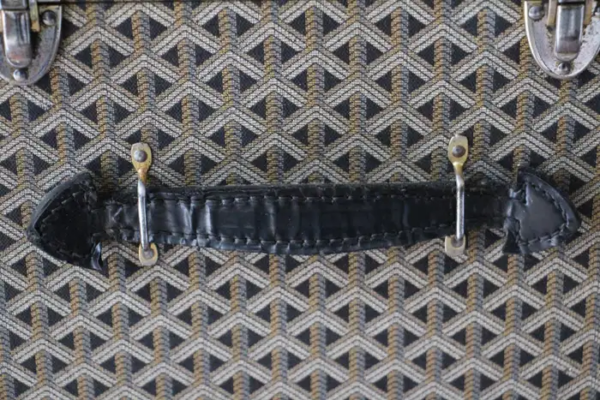 Malle à chapeau Goyard de la fin du 20ème siècle