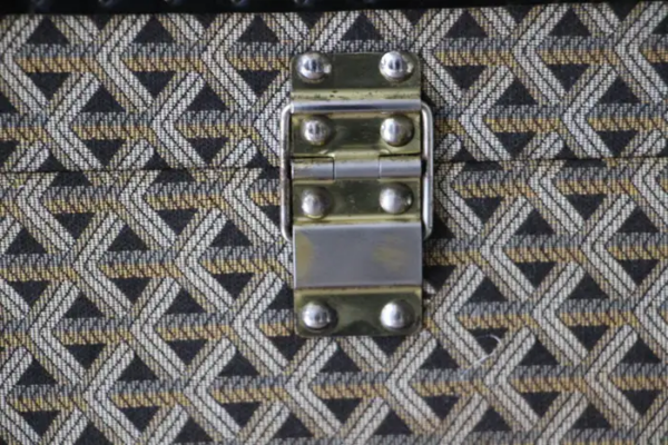 Malle à chapeau Goyard de la fin du 20ème siècle