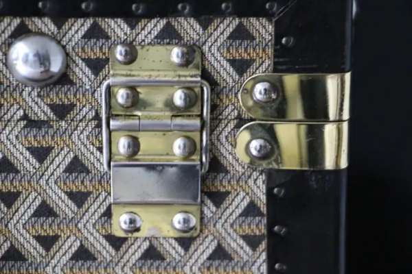 Malle à chapeau Goyard de la fin du 20ème siècle