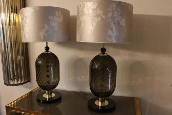 lampes de Murano en verre
