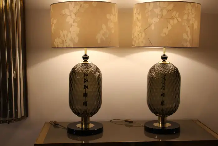lampes de Murano en verre