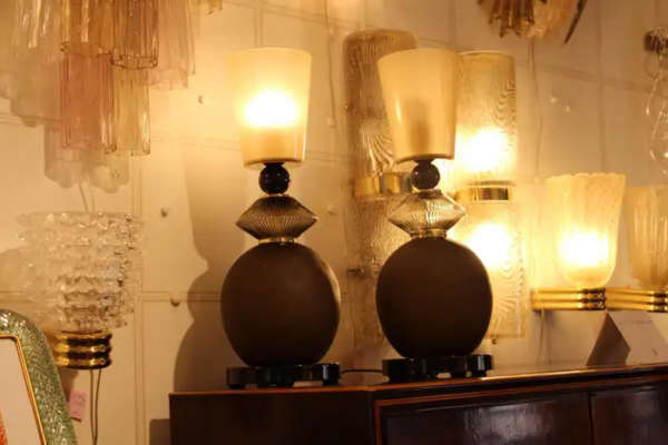 lampes de table mid century