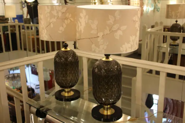 lampes de Murano en verre