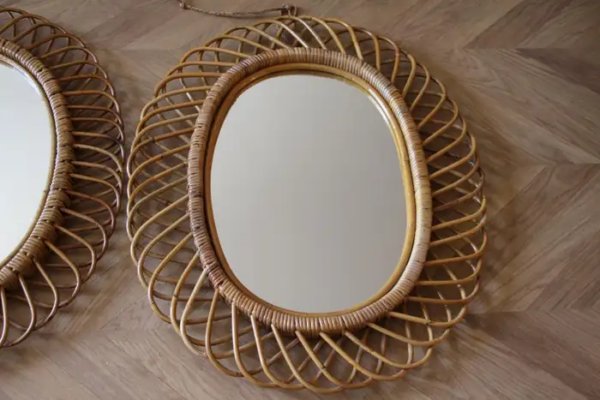 Miroirs ronds vintage