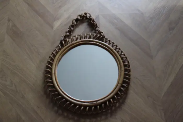 Miroir vintage rond