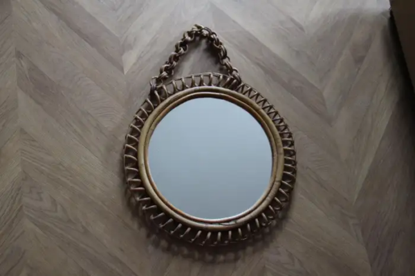 Miroir vintage rond