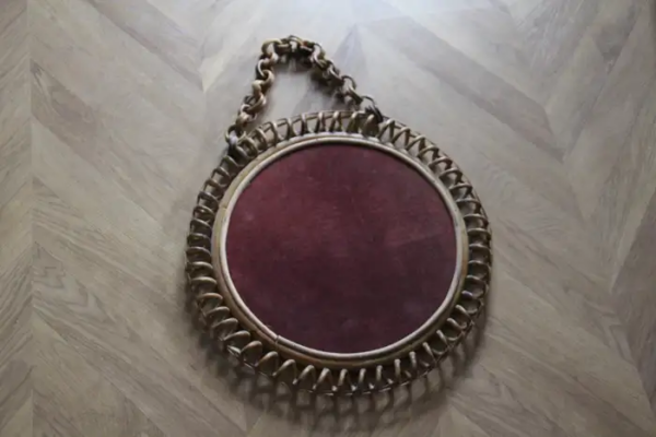 Miroir vintage rond