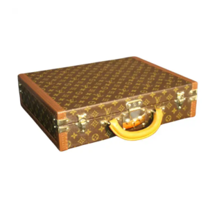 Mallette Louis Vuitton en toile monogrammée