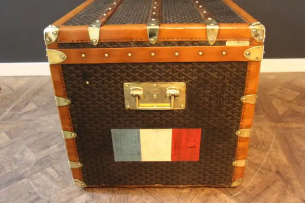 Malle courrier Goyard années 1920