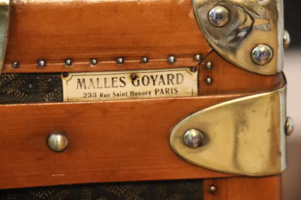 Malle courrier Goyard années 1920