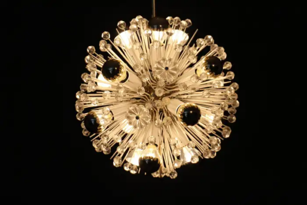 lustre Spoutnik année 50