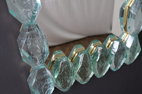 miroirs en bloc de verre de Murano