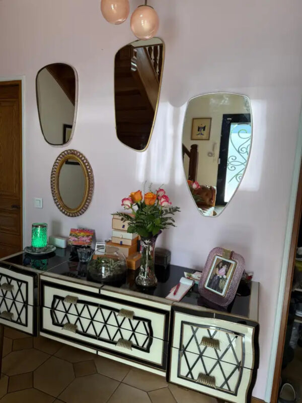 Miroir Design Italien Années 50